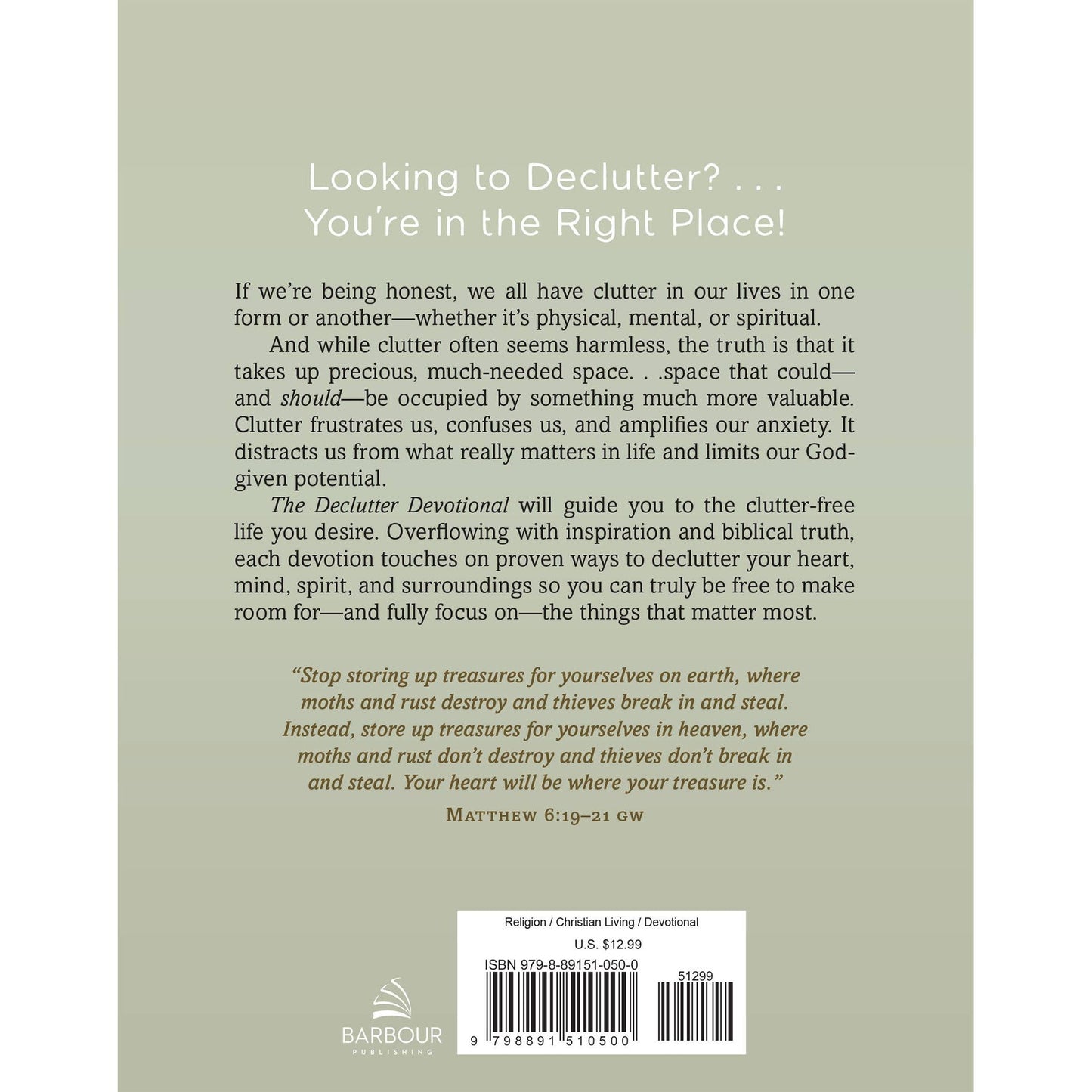 The Declutter Devotional