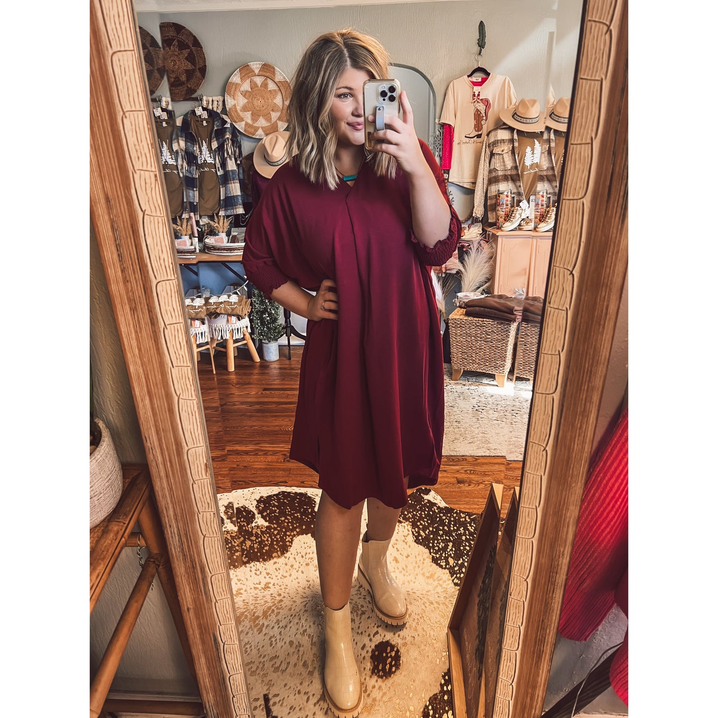 Smocked Basic Dress