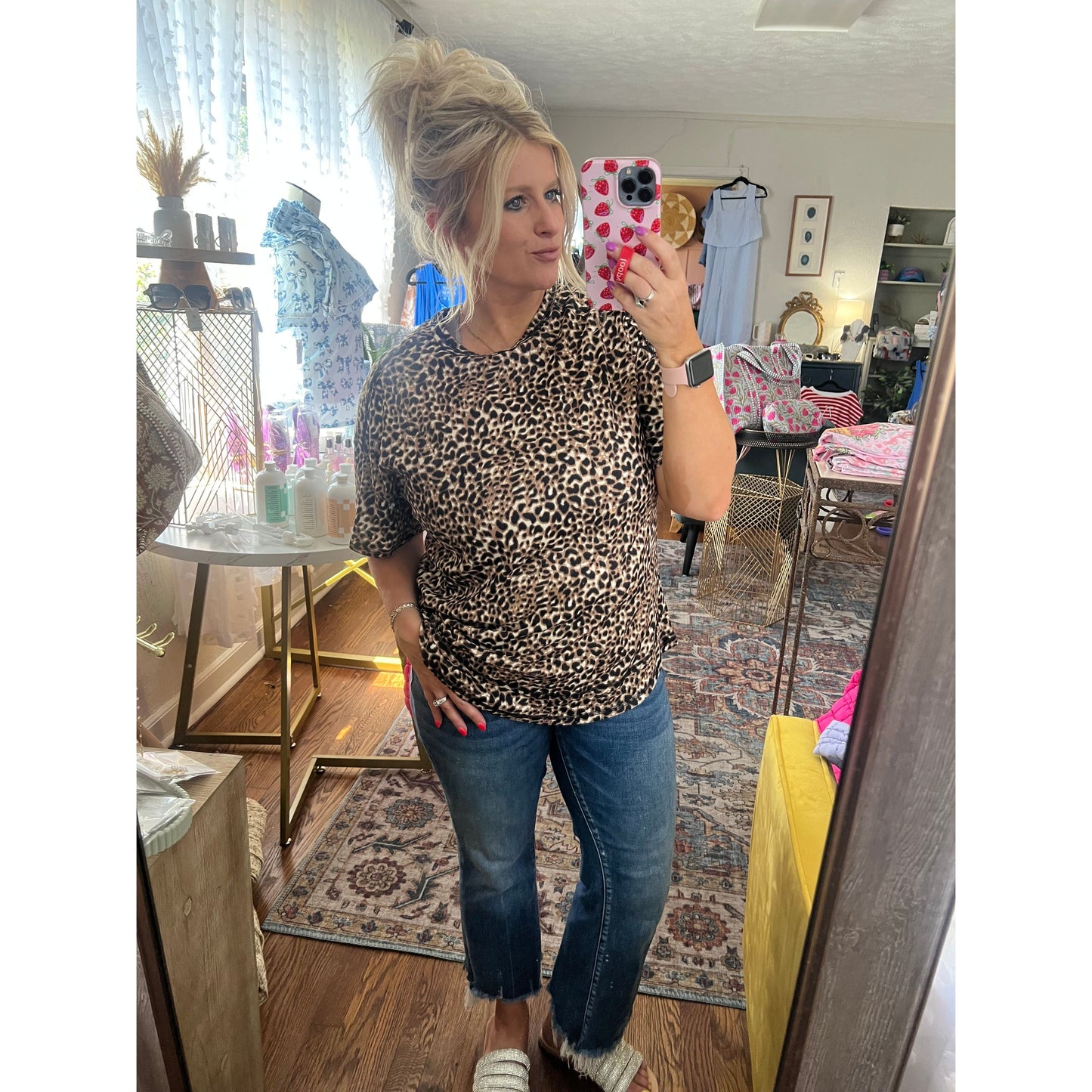 Leopard Top
