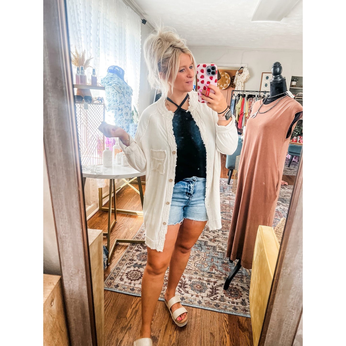 Linen Button Up