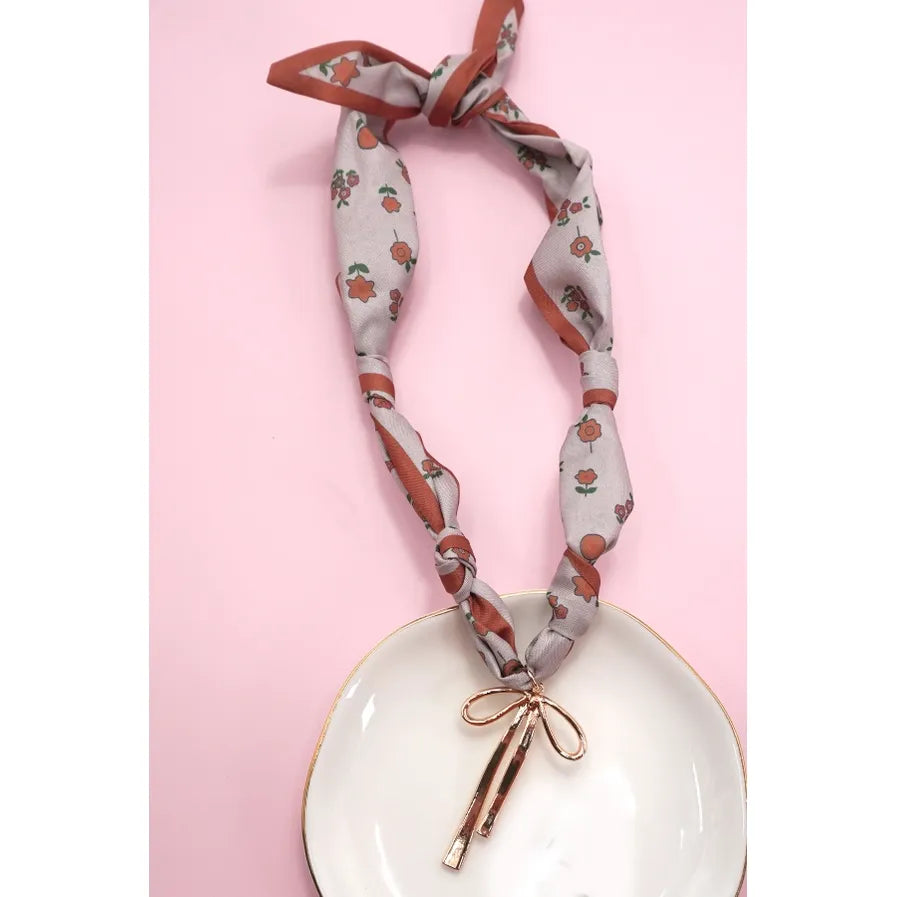 Scarf Charm Necklaces