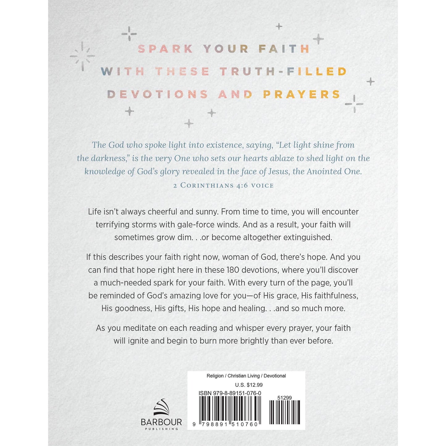 180 Devotions to Spark Your Faith