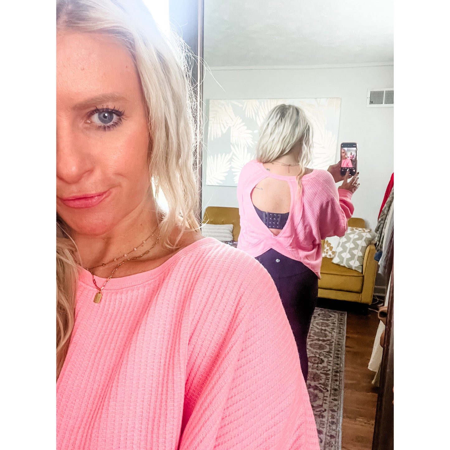Chic Open Back Top