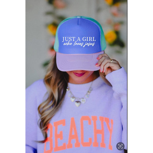 Just a Girl Trucker Hat