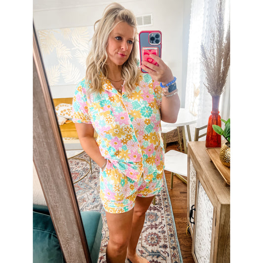Spring Flowers PJ Set