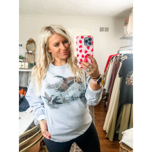 Retro Duck Sweatshirt