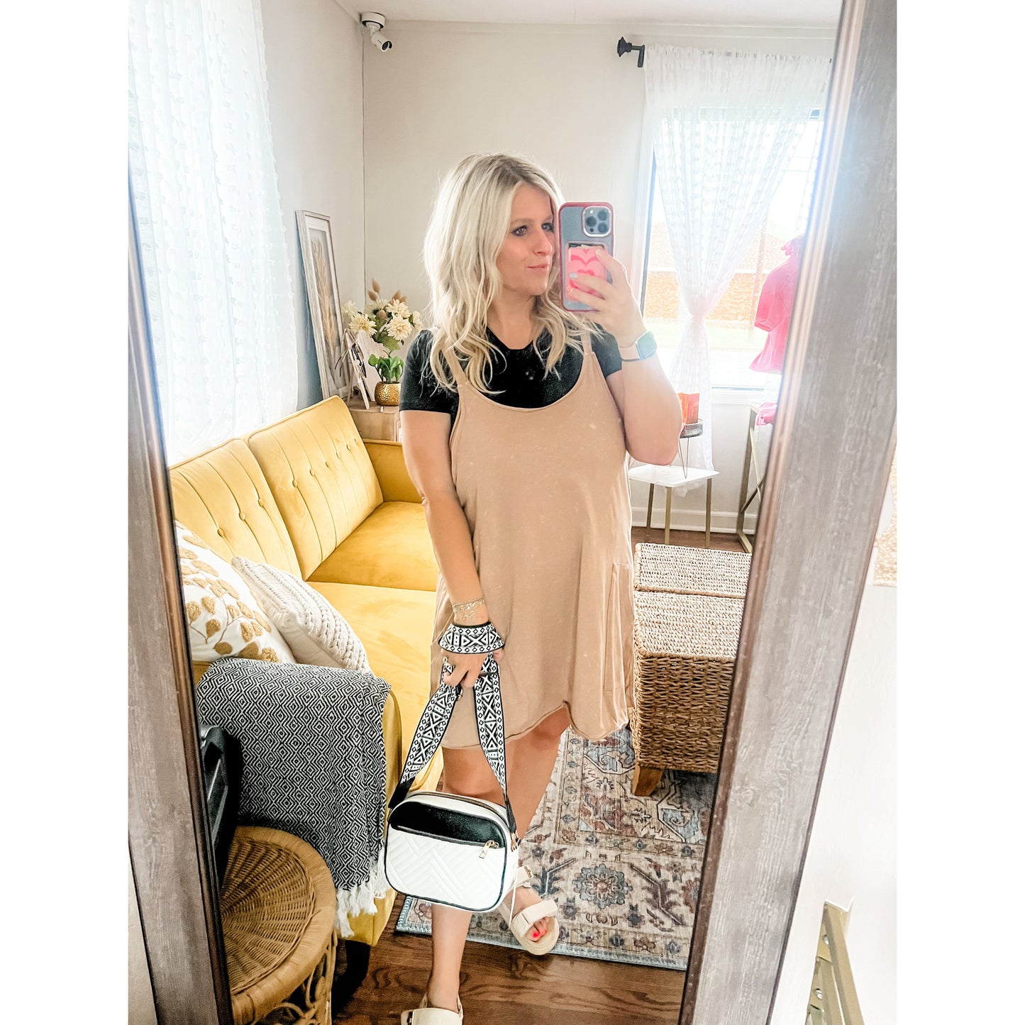 Mineral Washed Dress