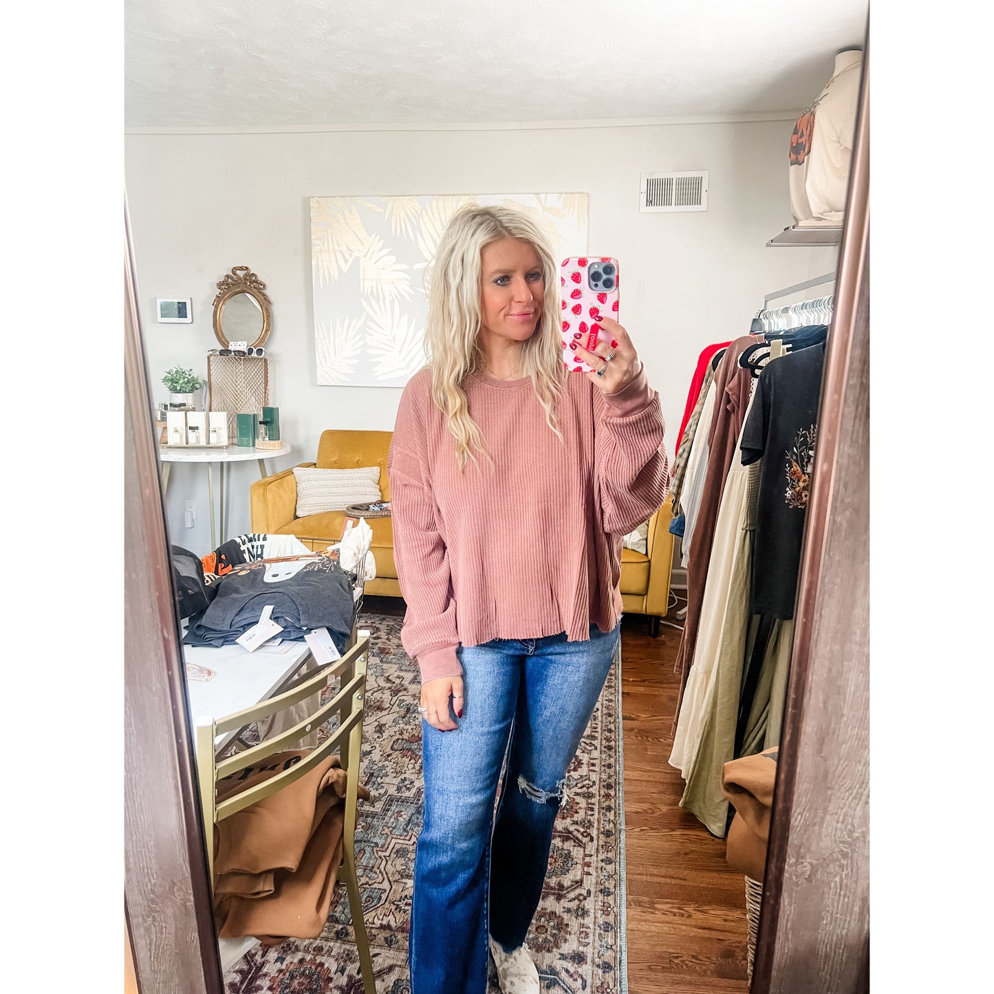 Chic Open Back Top