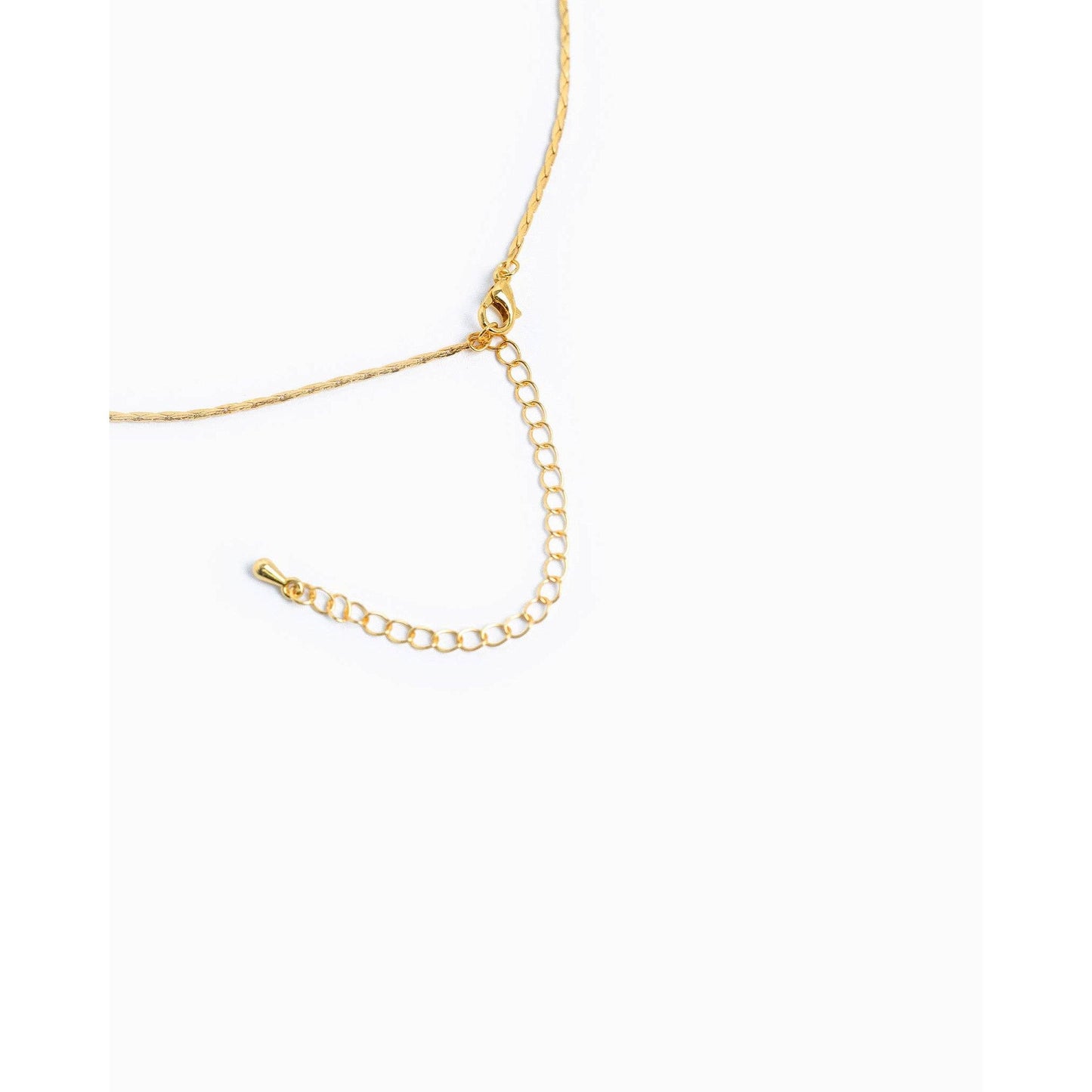 Saintly Cross Heart Charm Necklace