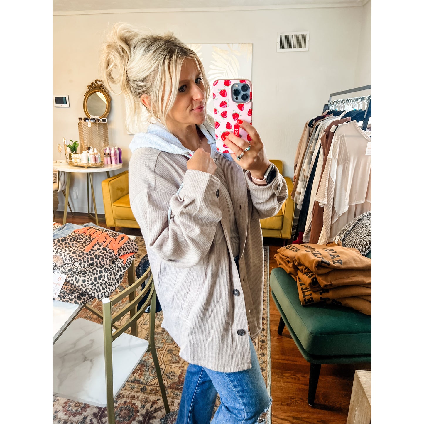 Hooded Shacket