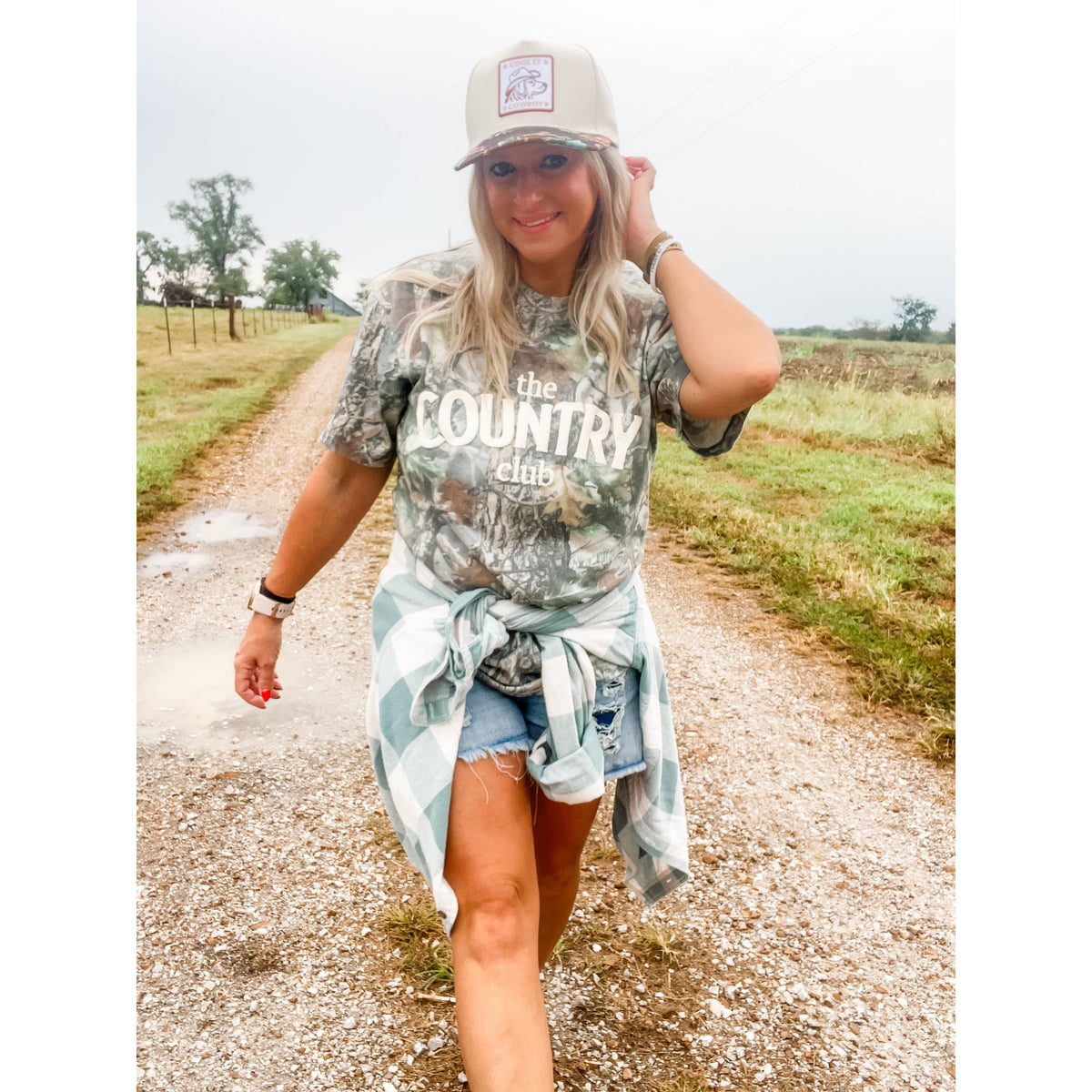 Country Club Camo Tee