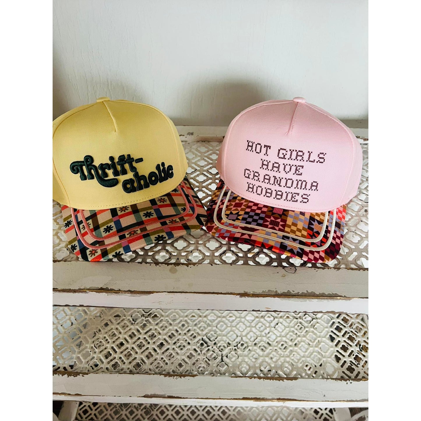 Thrift-aholic Hat