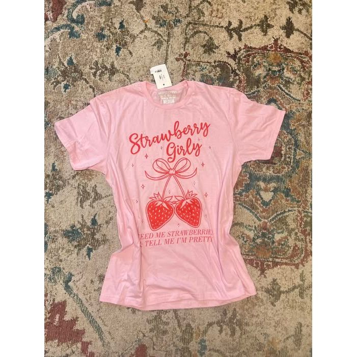 Strawberry Girly Tee