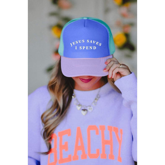 Jesus Saves Trucker Hat
