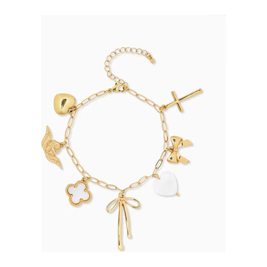 Bow Charm Bracelet