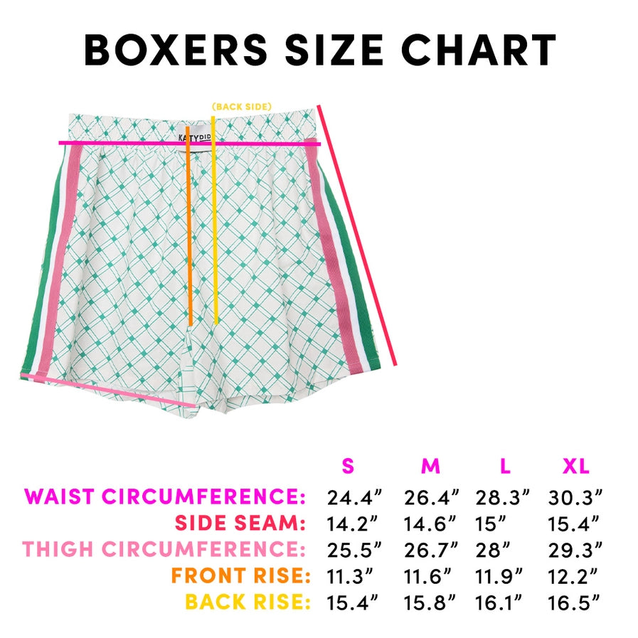 Red Checkered Boxer Shorts