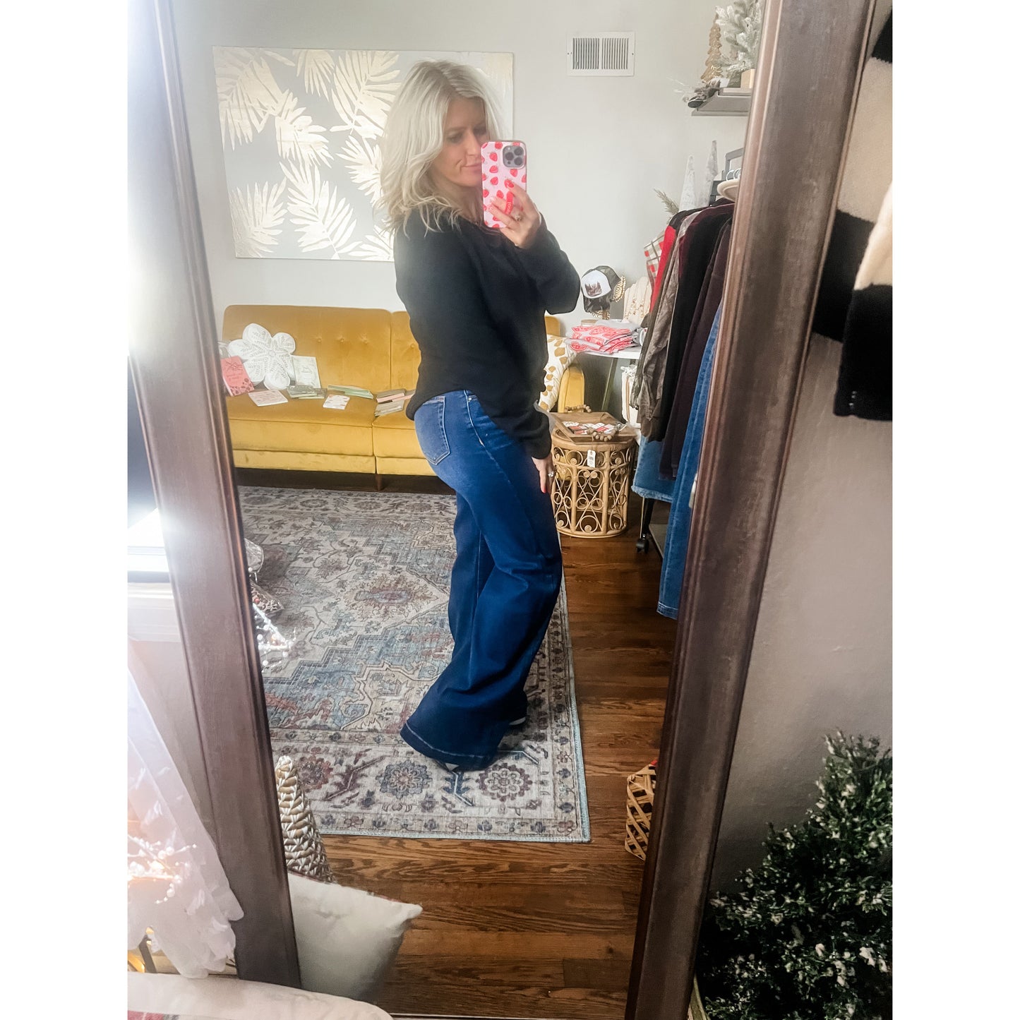 Hannah Wide Leg Jean