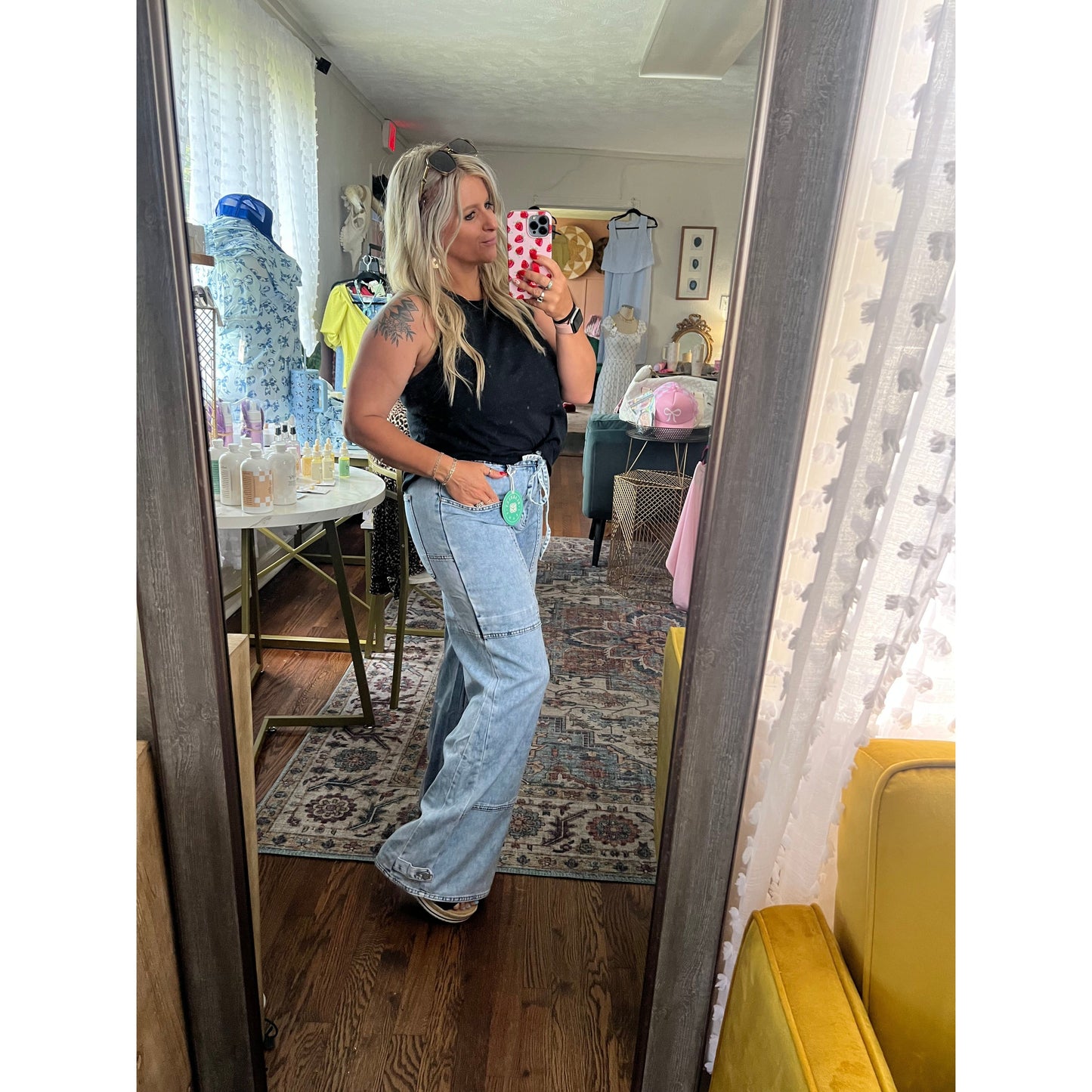 Jovie Tie Waist Jean