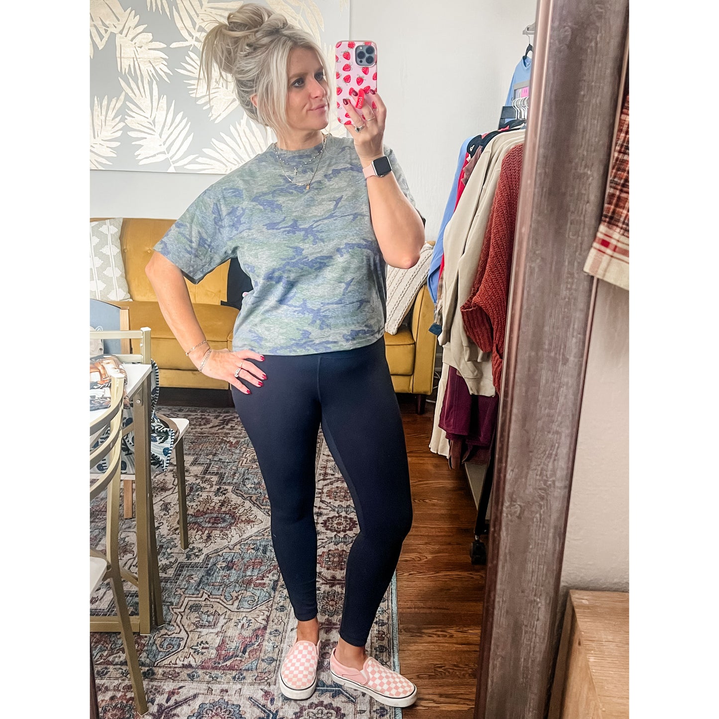 Boxy Camo Tee