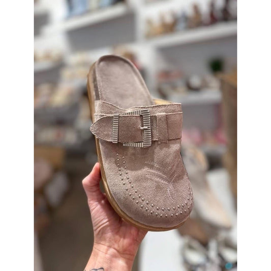Taupe Josephine Slip On