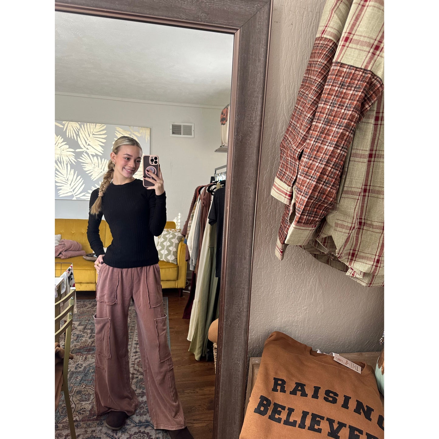 Oversized Cargo Sweatpants