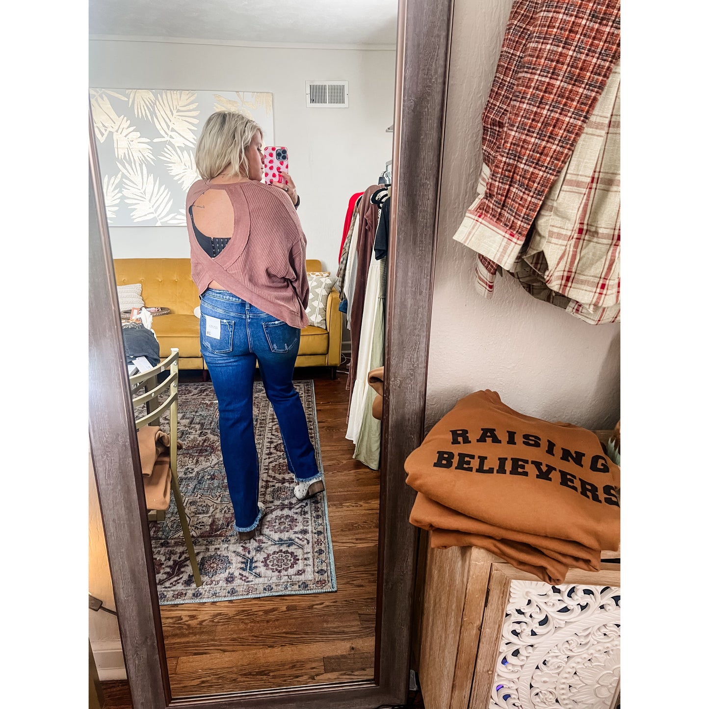 Chic Open Back Top