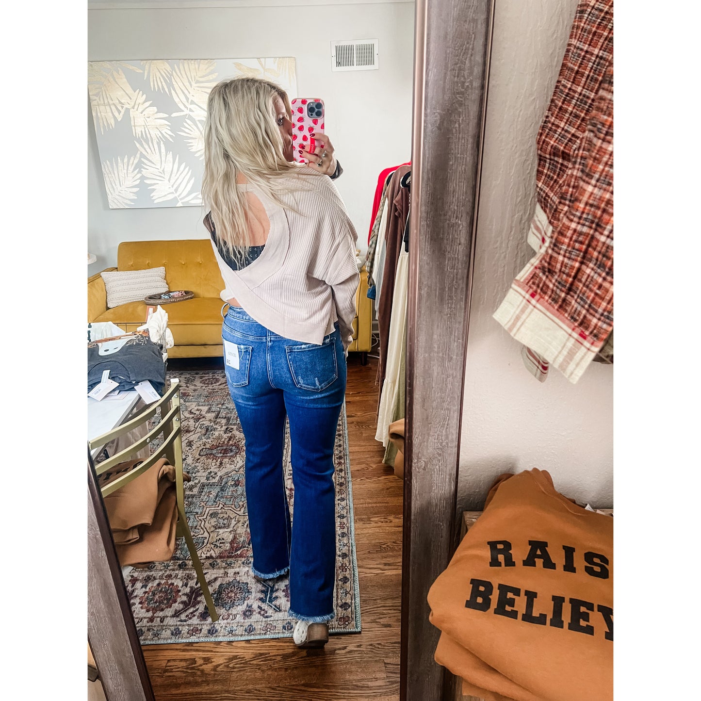 Chic Open Back Top