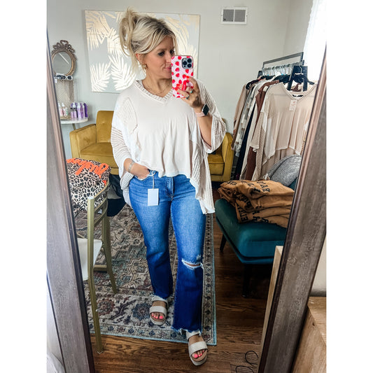 Ditzy Distressed Denim