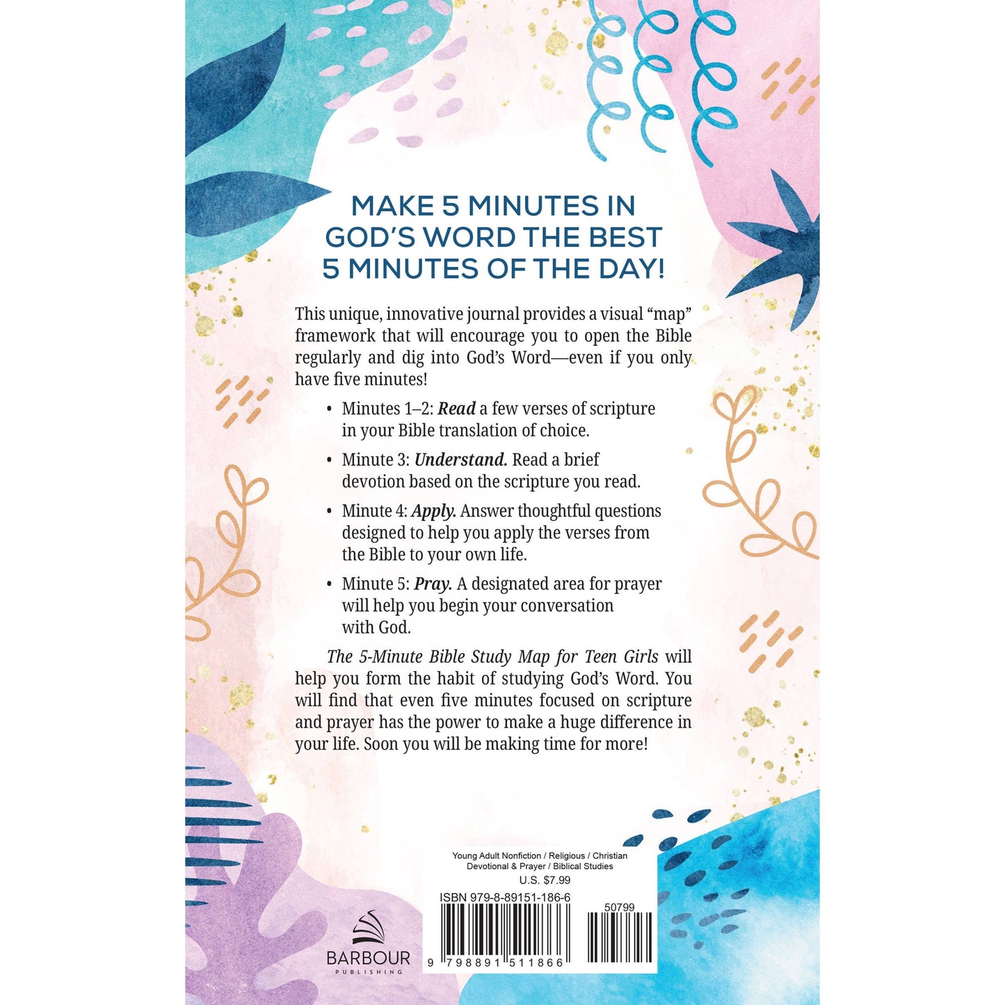 The 5-Minute Bible Study Map for Teen Girls