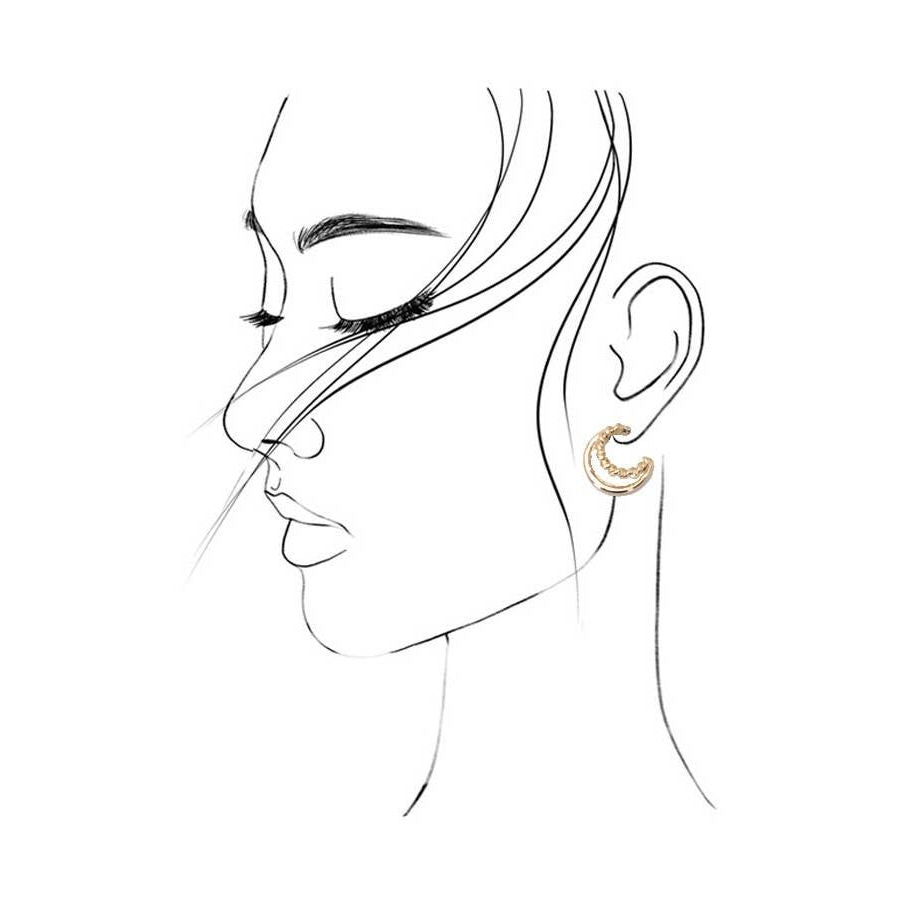 Pear Earring Set