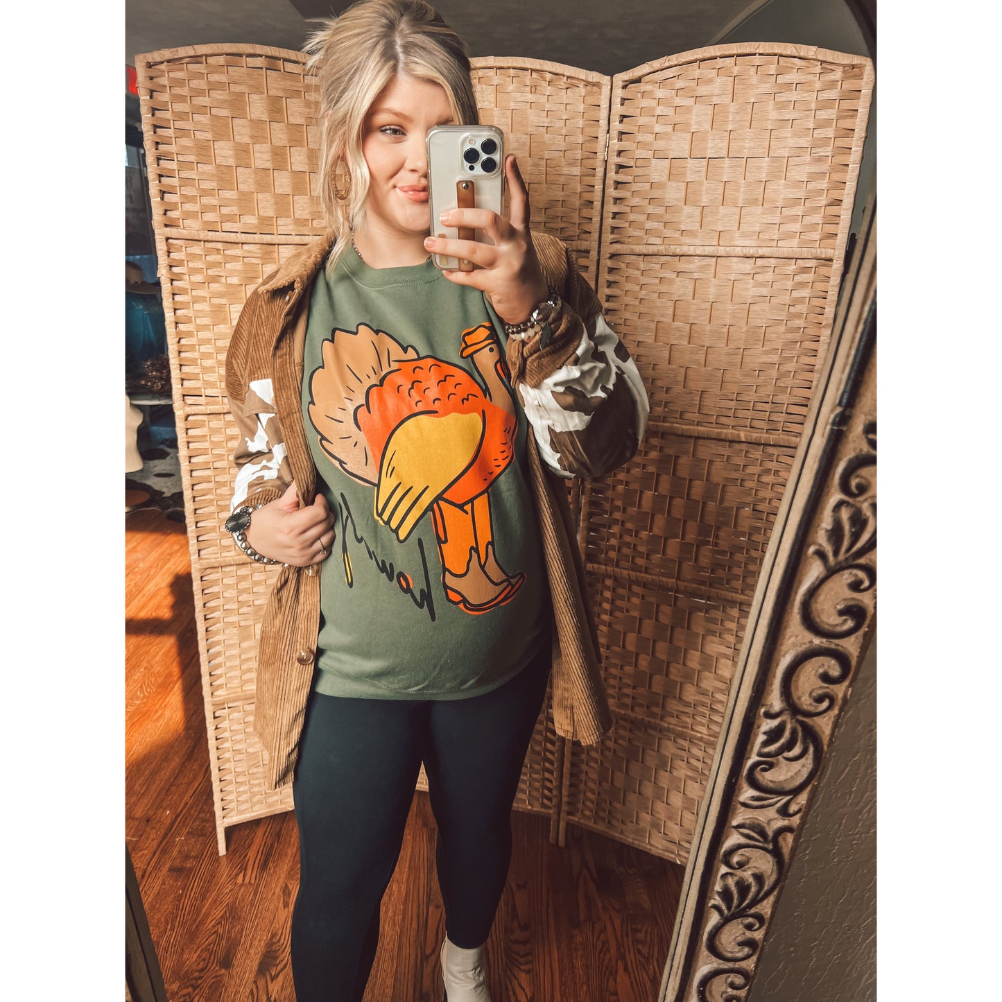 Howdy Turkey Pullover