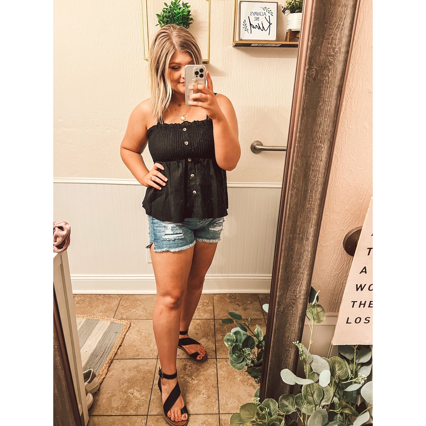 Alayna Babydoll Tank