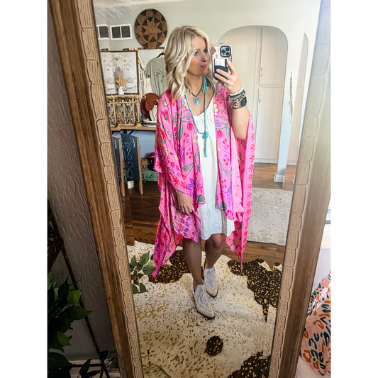 All I Need Flowy Kimono