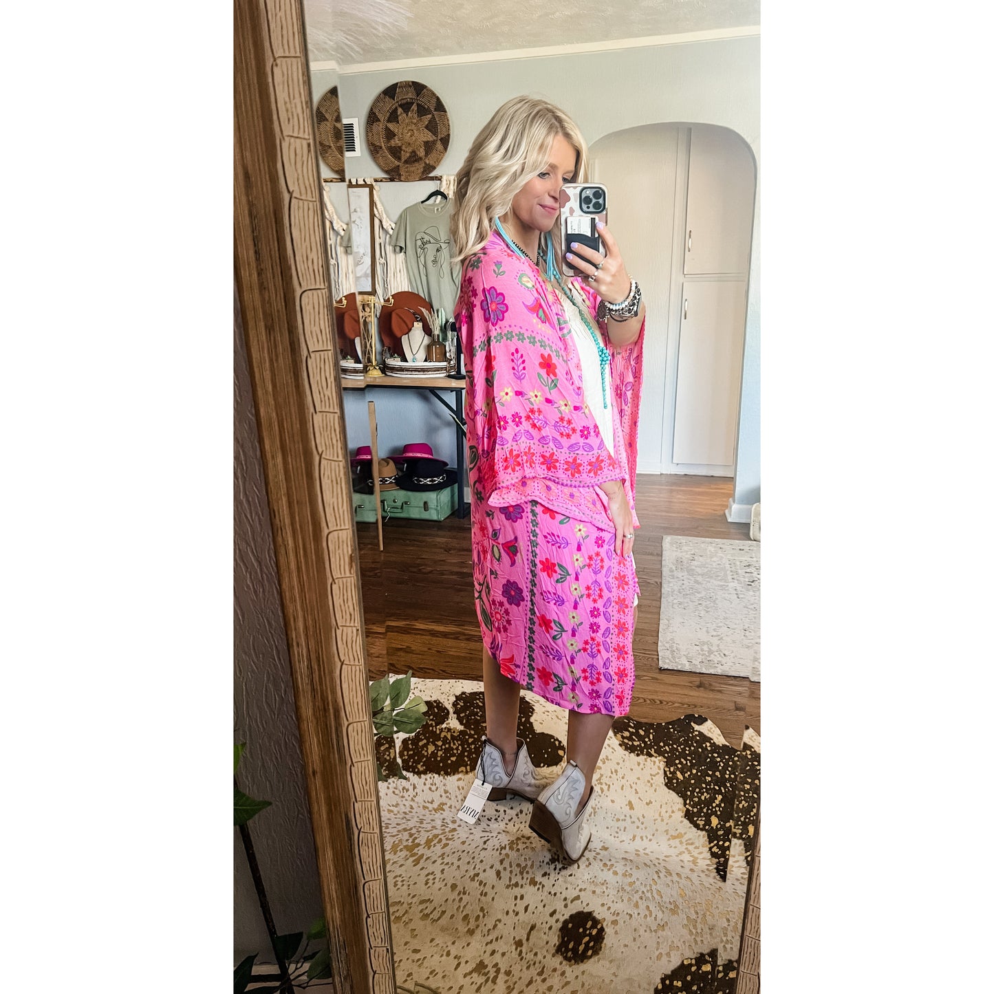 All I Need Flowy Kimono