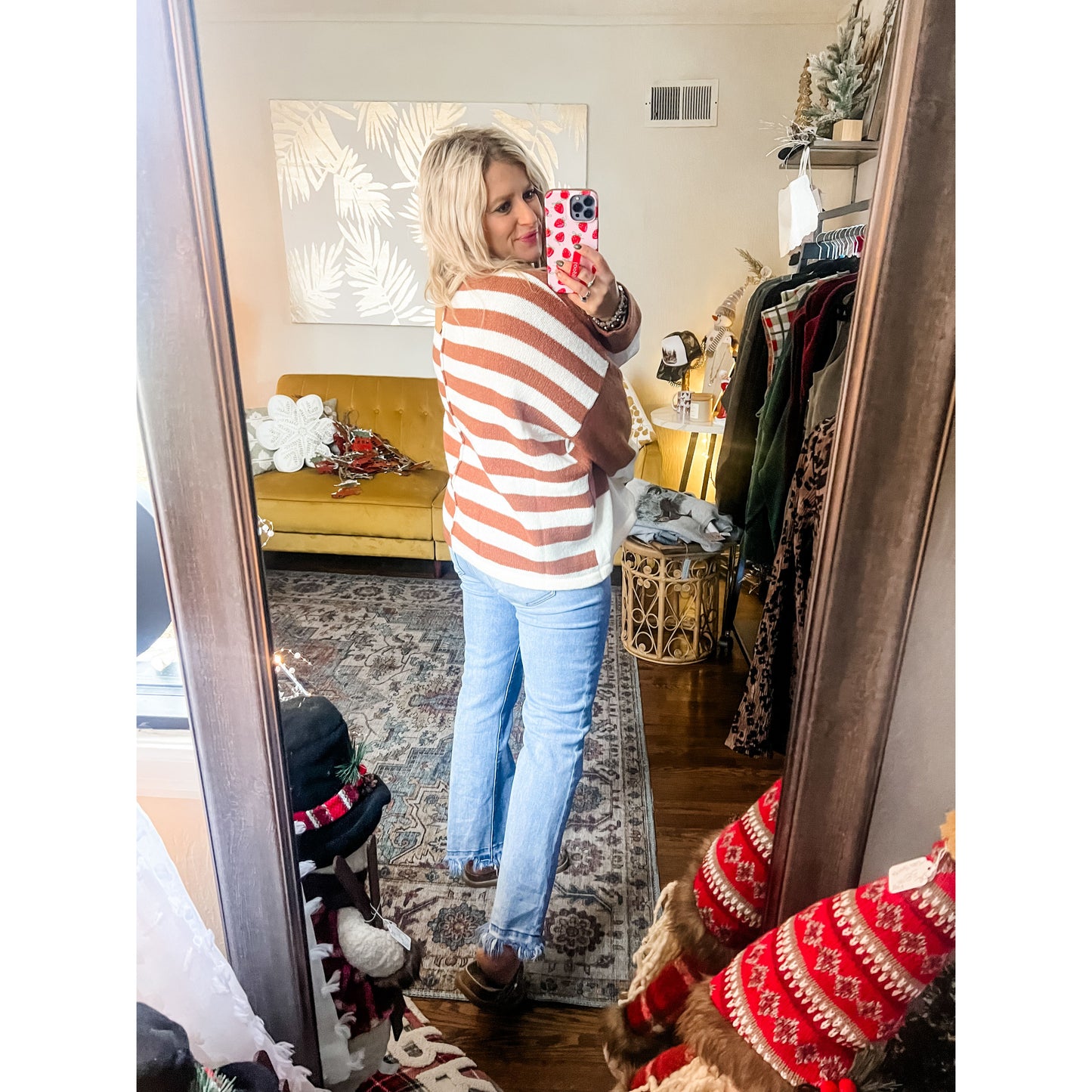 Striped Color Block Sweater