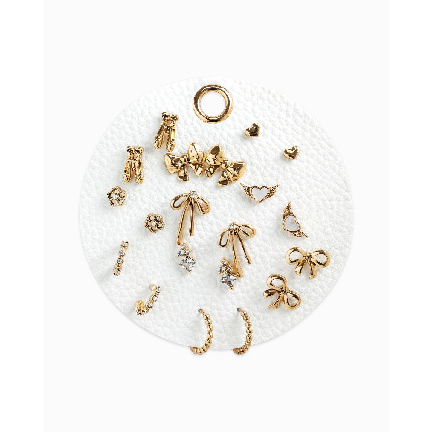 Antique Coquette Ballet Earrings Set of 10