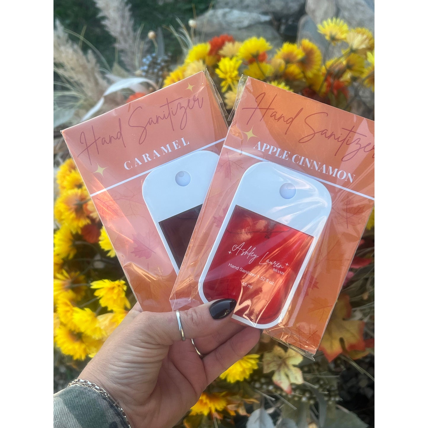 Fall Hand Sanitizer Spray