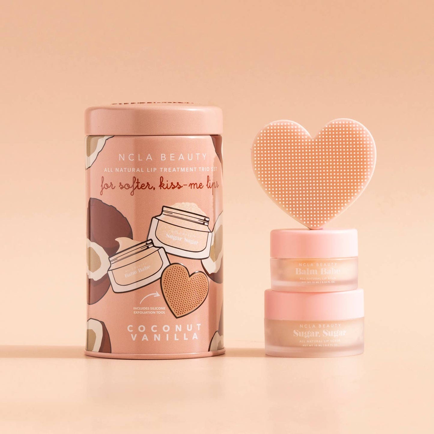 Coconut Vanilla Lip+ Lip Scrubber