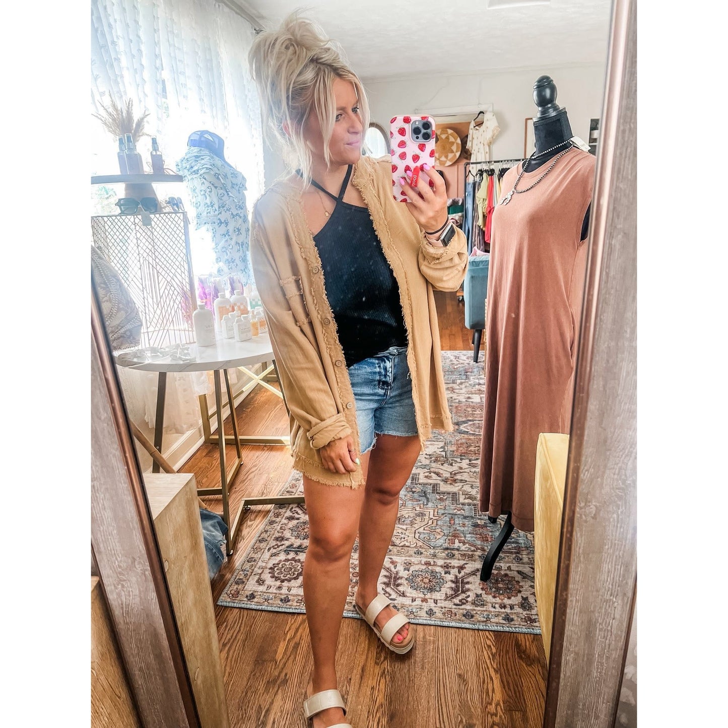 Linen Button Up