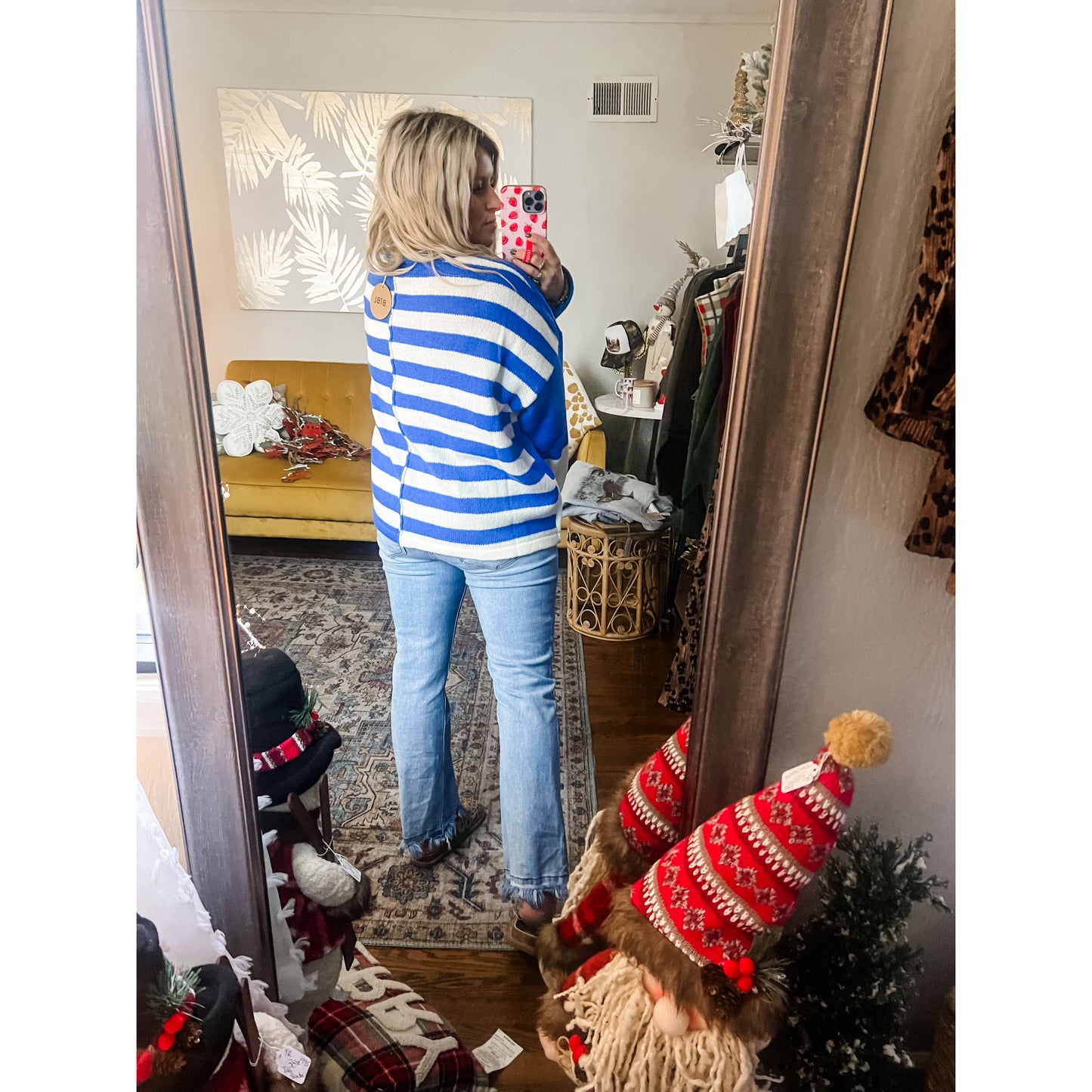 Striped Color Block Sweater