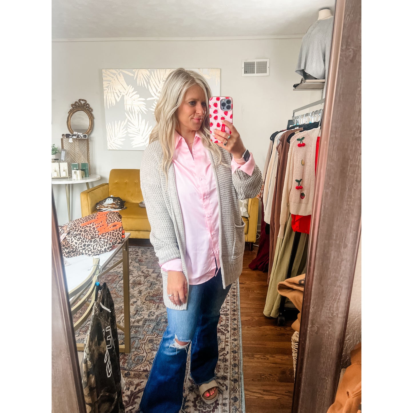 So Satin Blouse