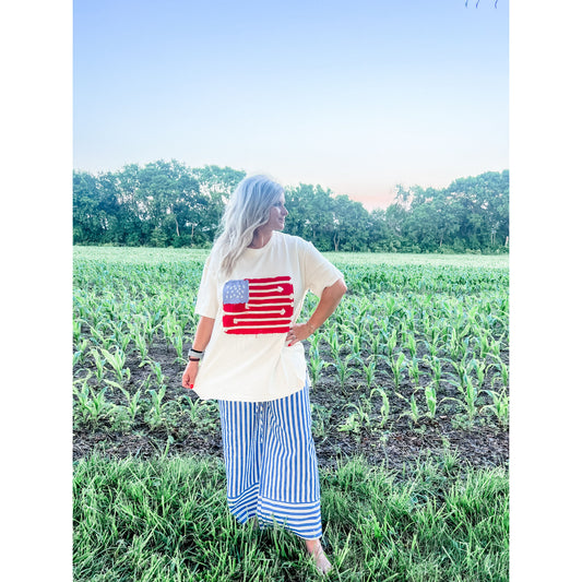 American Flag Top