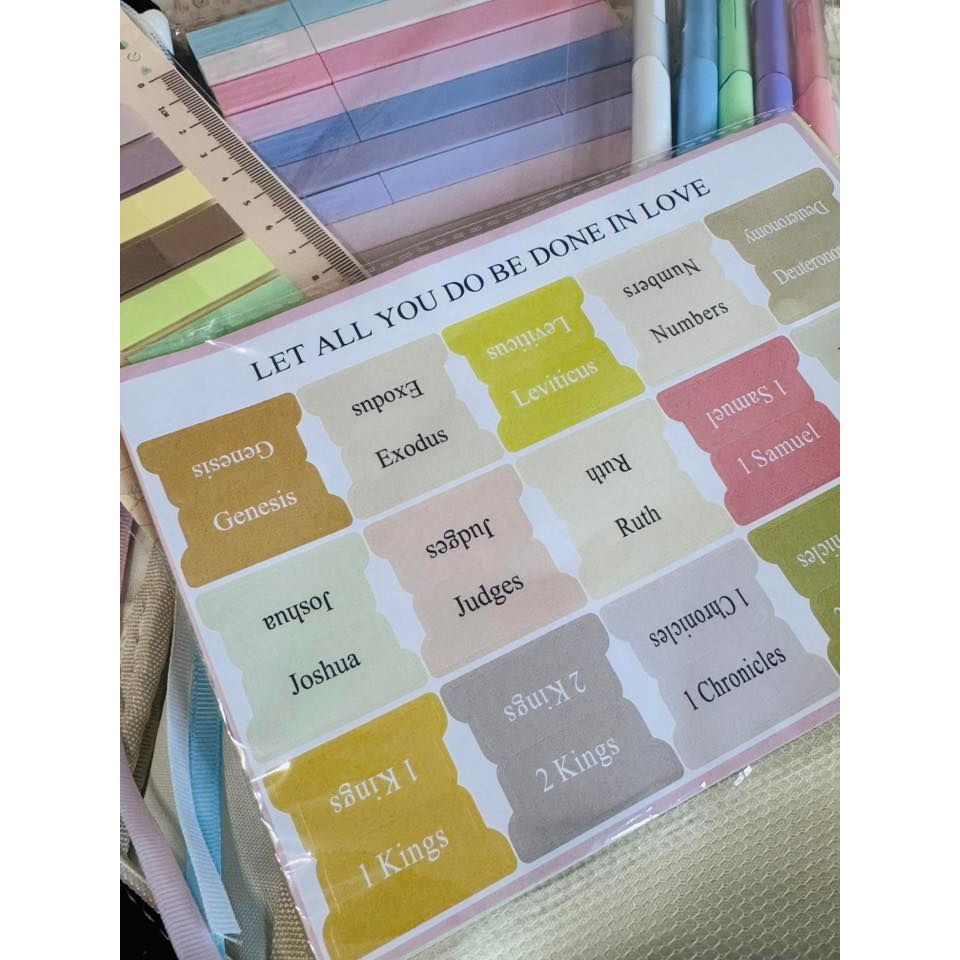 Corded Checkered Bible Case Sets