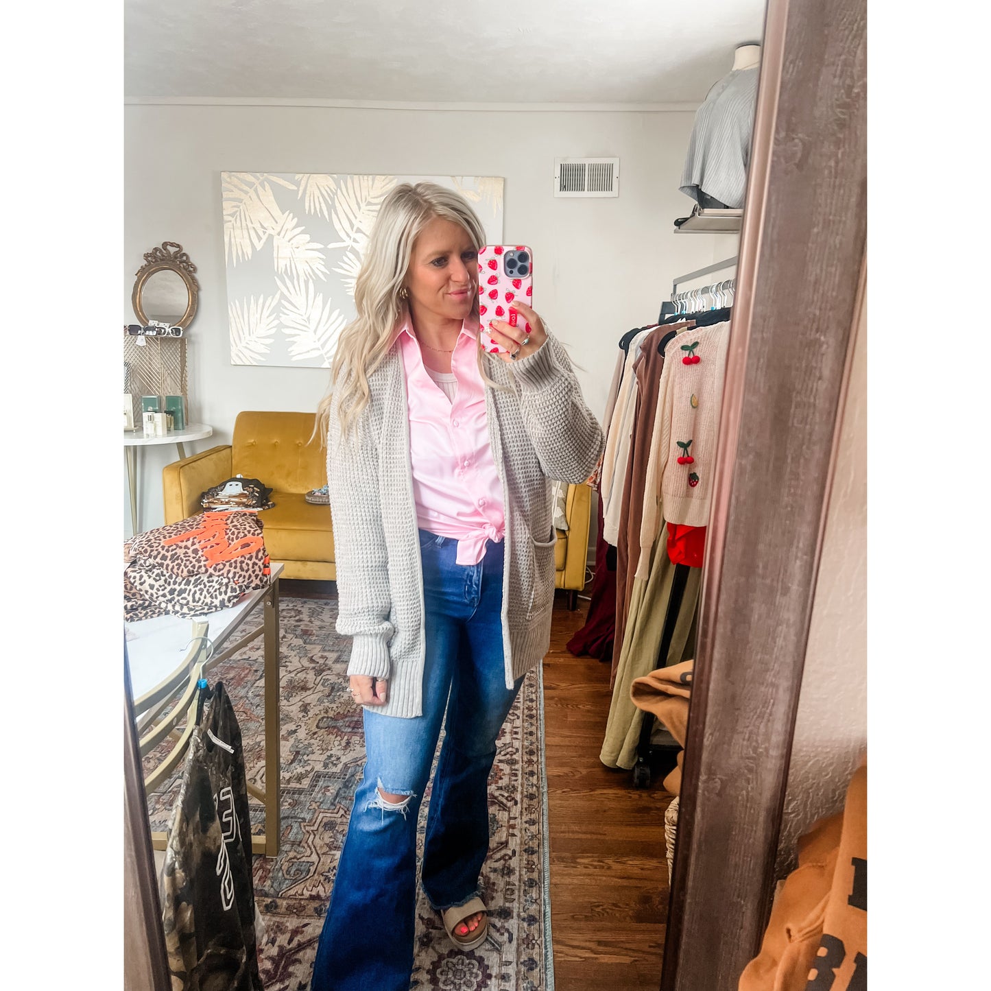 So Satin Blouse