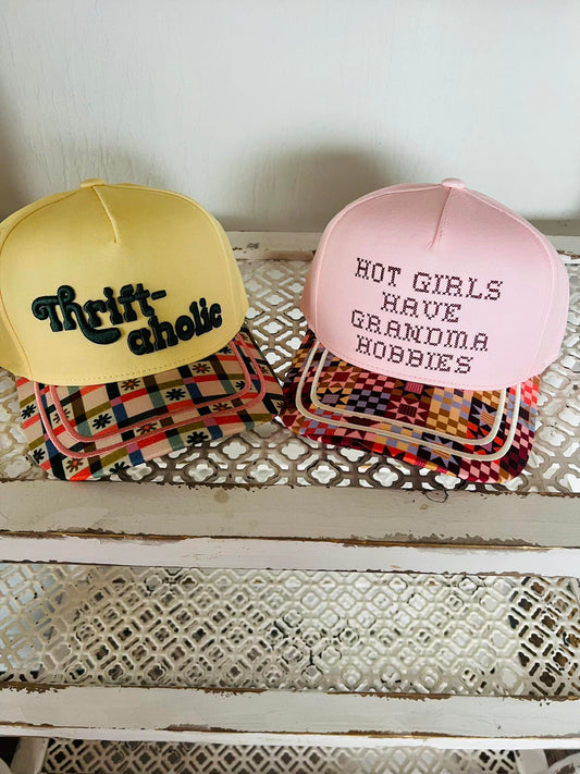Thrift-aholic Hat