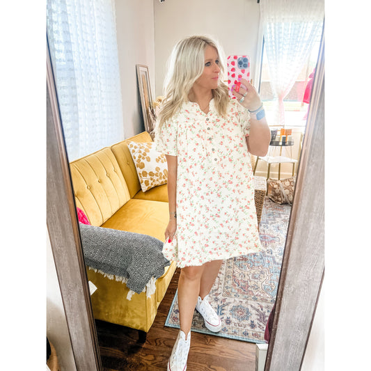 Vintage Floral Dress