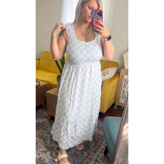 Bow Midi Dress