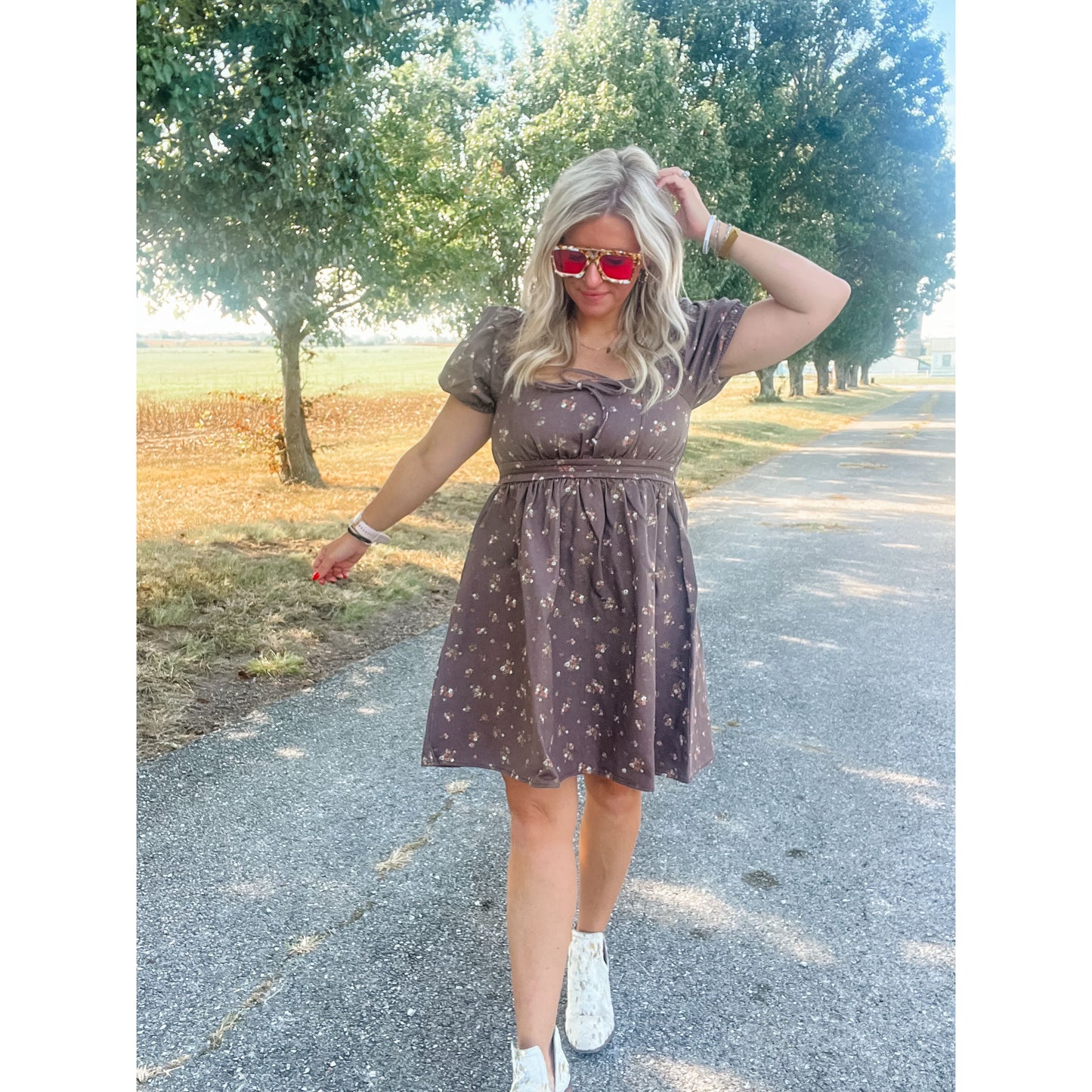 Ditsy Floral Dress