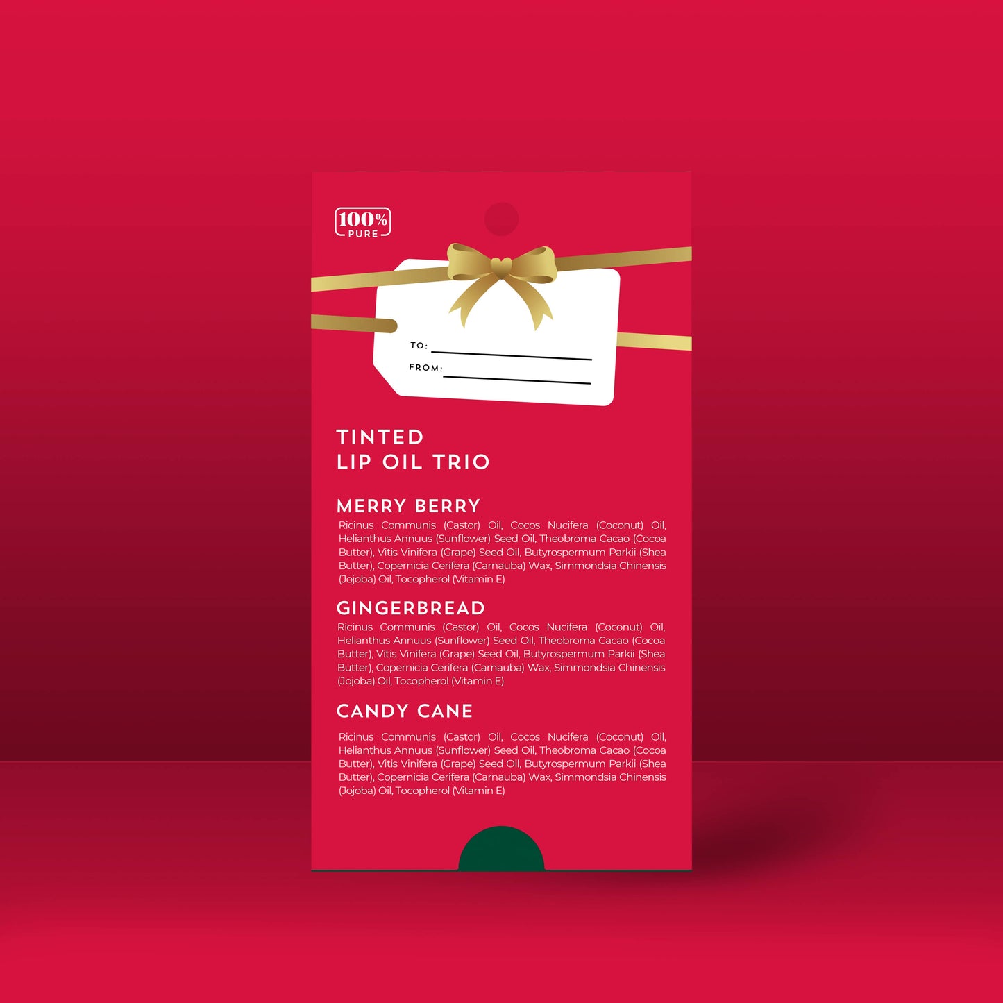 Tinted Lip Oil Trio –  FA LA LA LA