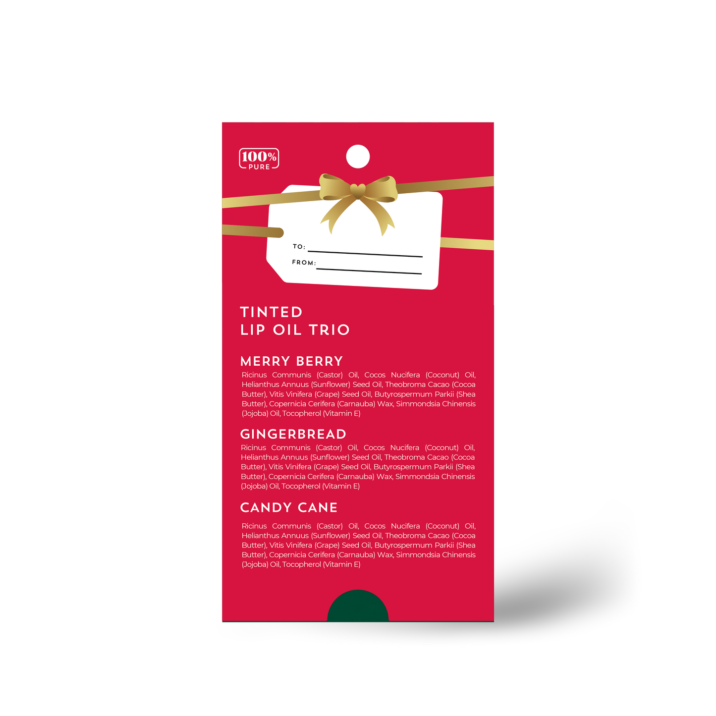 Tinted Lip Oil Trio –  FA LA LA LA